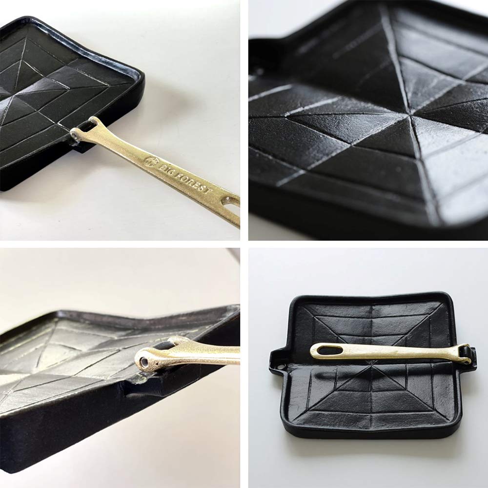 Amazon.co.jp: BIG FOREST アルミキャスト（フッ素コーティング